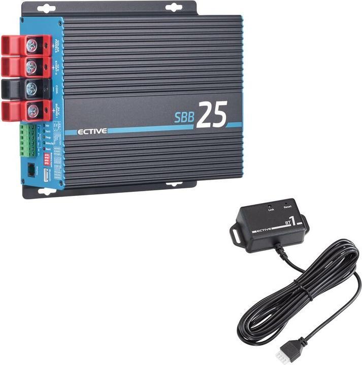 Produktbild Ective SBB 25 12V auf 24V Ladebooster mit MPPT-Laderegler 25A (12V, 24V, 30 A)