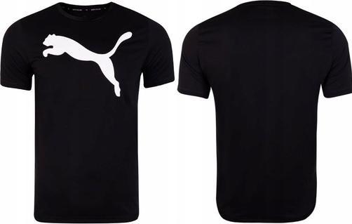 Produktbild Puma Herren Active Big Logo Tee T-Shirt, schwarz, L (L)