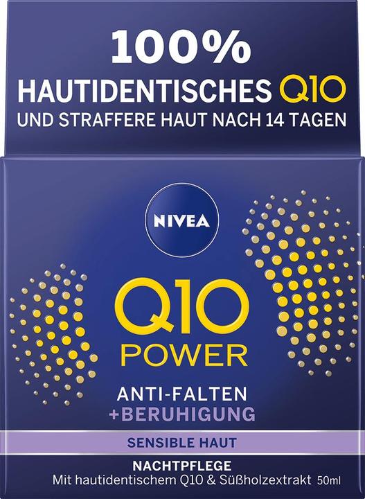 Produktbild NIVEA Q10 Sensitiv, Nachtcreme, 50 ml (50 ml)
