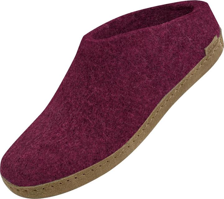 Image du produit Glerups Pantoufles à semelle de cuir (41)