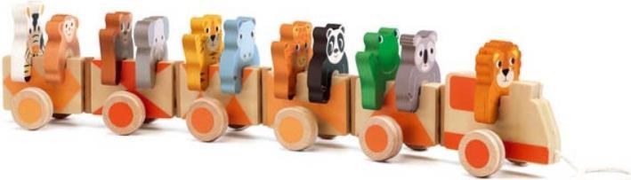 Immagine prodotto Djeco Giungla di Trainimo Pull-along
