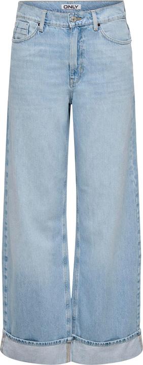 Only ONLHOPE Hohe Taille Weiter Beinschnitt Jeans Jeans mit weitem Bein (W29/L32)