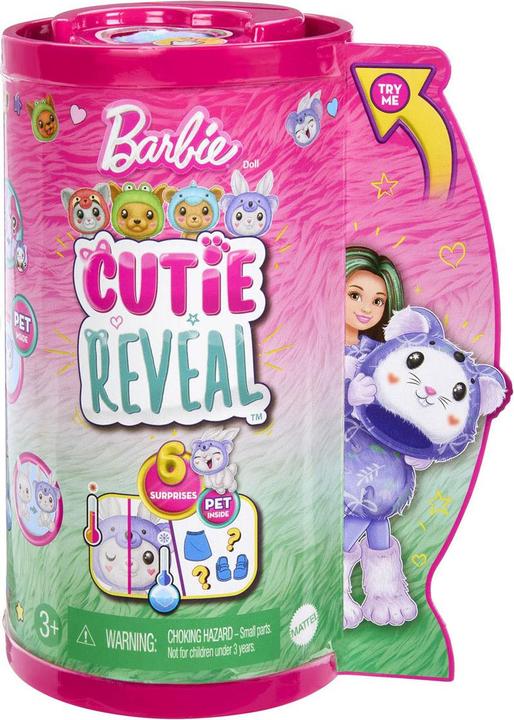Actual product image Barbie Cutie Reveal Chelsea Costume Cuties Series - Bunny in Koala