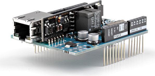 Produktbild Arduino Ethernet Shield 2 (mit PoE-Modul)