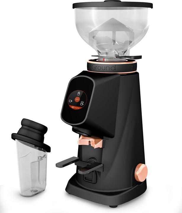 Actual product image Fiorenzato AllGround coffee grinder Vantaschwarz Rosegold, 230V Schuko EU (EU plug)