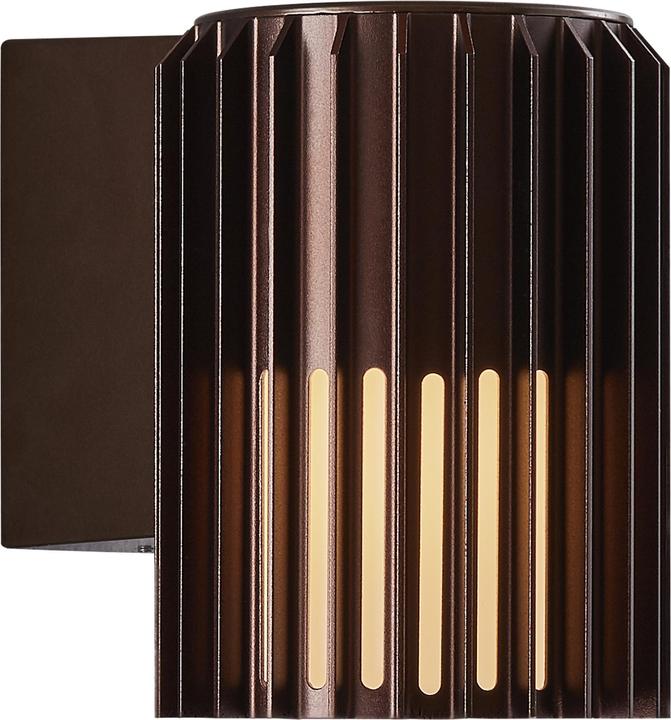 Actual product image Nordlux Aludra wall light E27 IP54 dark brass 2118011261 (E27, IP54)