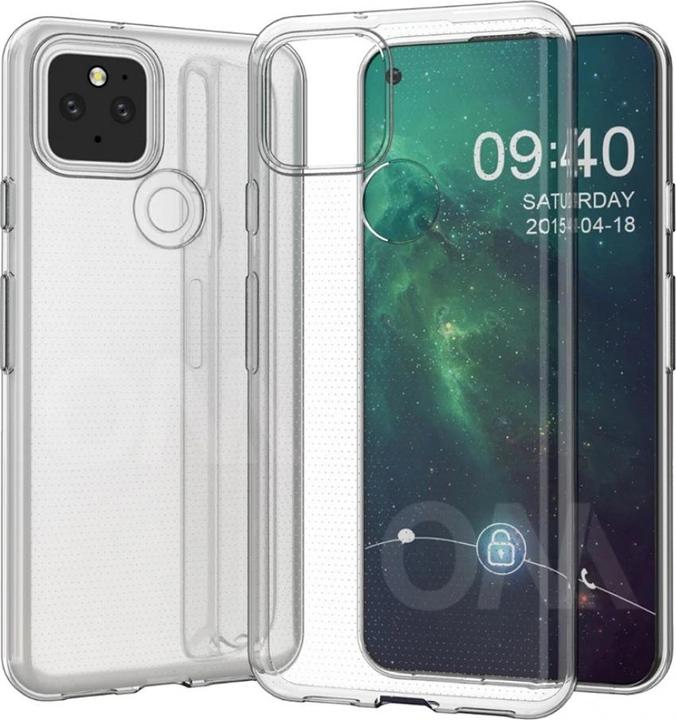Image du produit Screenguard Étui souple en TPU transparent pour Google Pixel 5 (Google Pixel 5)