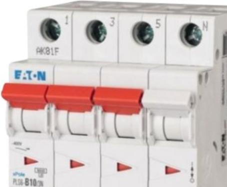 Actual product image Eaton Automatic fuse 16A 3P+N c-cart - Automatic fuse 16A 3P+N c-cart pls6-c16/3n-mw