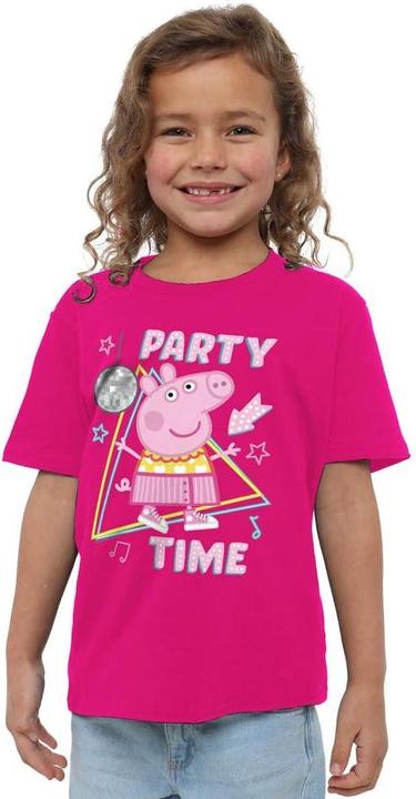 Actual product image Peppa Pig Childrens/Kids Party Time Disco T-Shirt (116)