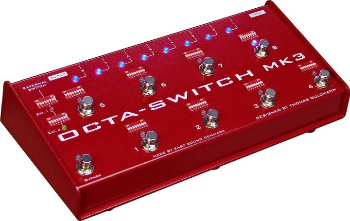 Actual product image Carl Martin Octa-Switch MK3 (Electric guitar)