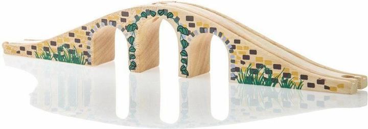 Produktbild Bigjigs Rails-Holzbrücke mit 3 Bögen