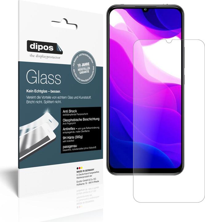 Actual product image Dipos Screen Protector Anti-Shock (1 Piece, Xiaomi Mi 10 Lite 5G)