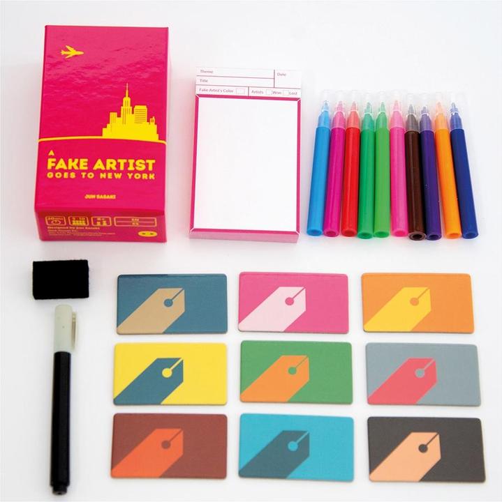 Image du produit Oink Games Un faux artiste se rend à New York (Anglais, Allemand, Italien, Français, Espagnol)