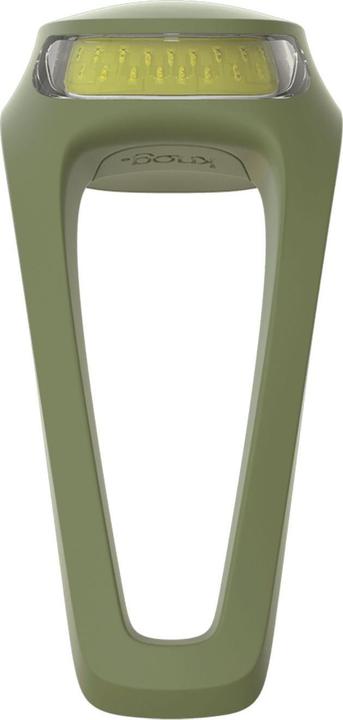 Actual product image knog. Frog V3 Rechargeable Light, white LED, army-jacket-green (45 Lumen) (40 lm)