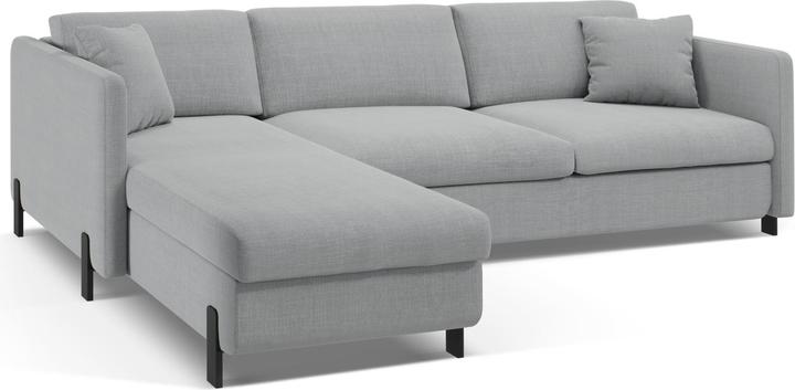 Actual product image Micadoni Left Corner Sofa With Bed Function And Box, "Gloria", 4 Seats, 260x170x80Made in Europe (Corner sofa)