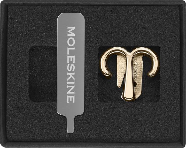 Image du produit Moleskine Pins Aquarius Or (Non contraignant)