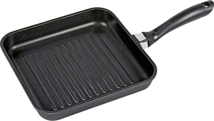 Produktbild Krüger Grillpfanne Leipzig 28x28cm Aluguss (Grillpfanne, Aluminiumguss)
