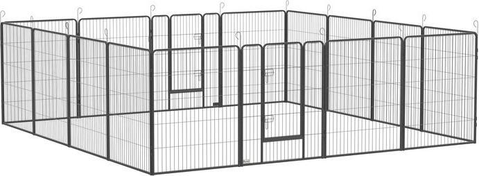 Produktbild Swisshandel24 Welpenauslauf, Welpenlaufstall, Freigehege für Mittlere, Kleine Hunde, Kleintierauslauf, DIY Welpeng