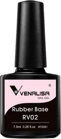 Image du produit Venalisa Base caoutchouc UV/LED (Rose pâle, Base coat)