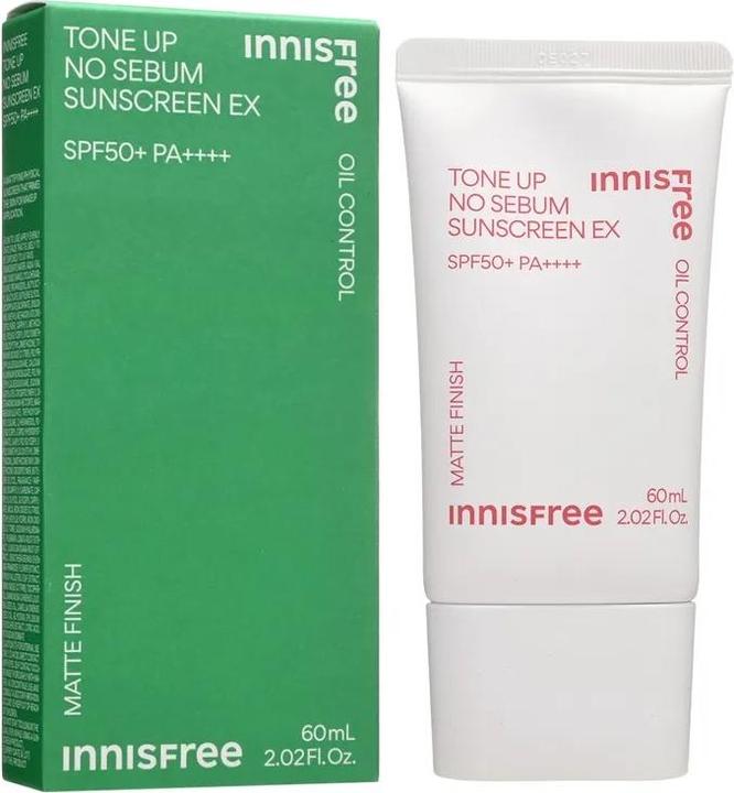Immagine prodotto Innisfree Tone Up No Sebum Crema solare EX (Crema solare, SPF 50+, 50 ml)