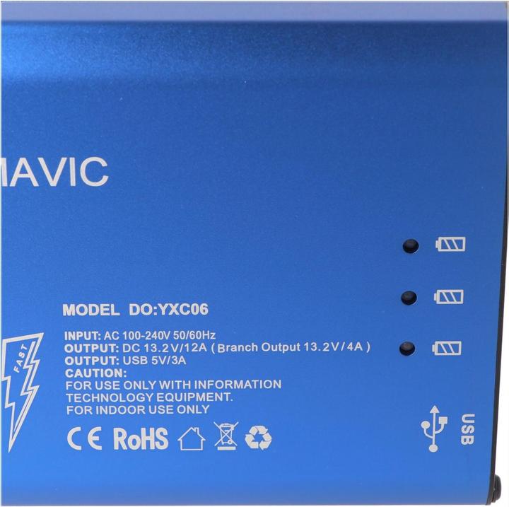 Actual product image AccuCell 5-in-1 Charger DJI Mavic Pro Drone, Mavic 2 Zoom