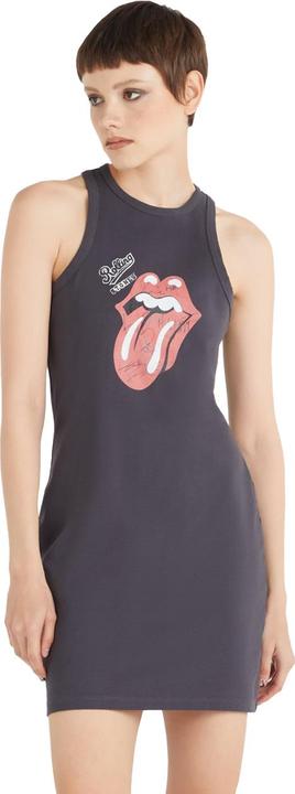 Actual product image Amplified Womens/Ladies Autographs The Rolling Stones Slim Sleeveless Dress (M)