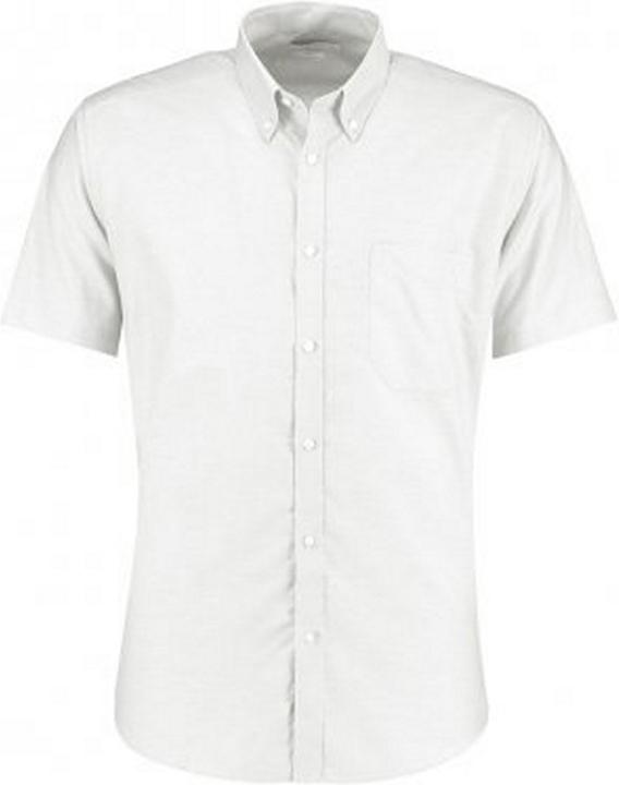 Kustom Kit Slim Fit Kurzarm Oxford Hemd (17)