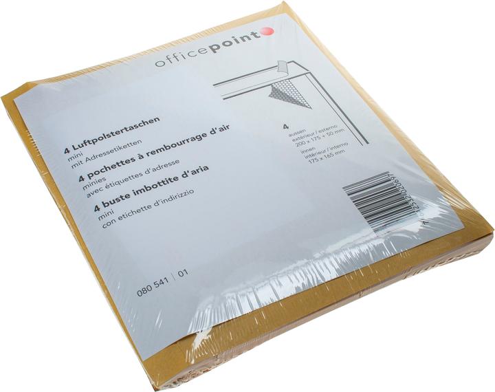 Actual product image Neutral Air bubble bags mini 4pcs MINI brown, 200x175x50mm (4 x)