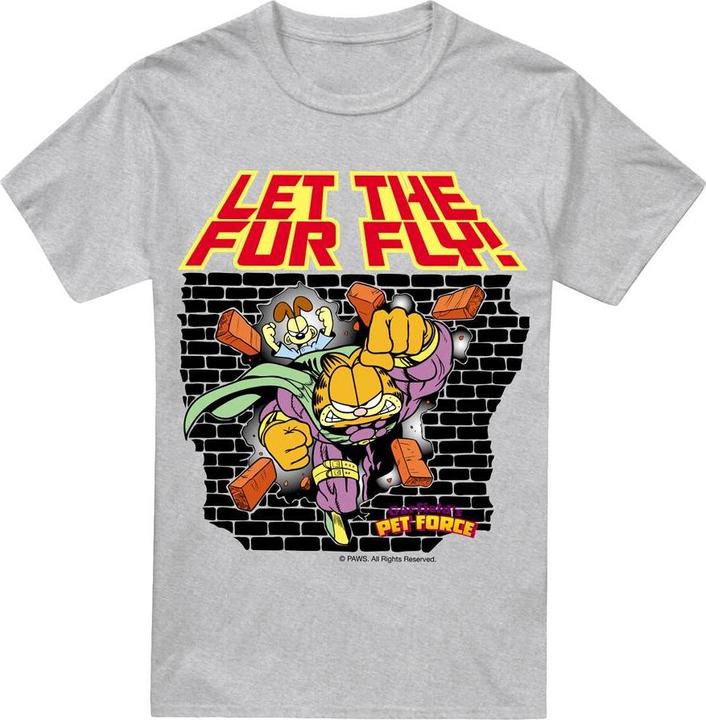 Garfield Let The Fur Fly TShirt (M)