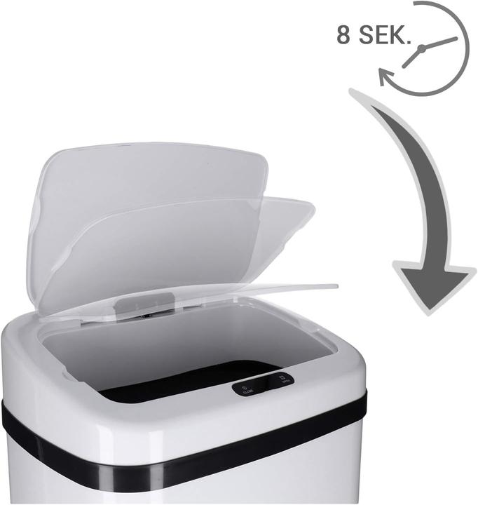 Produktbild Talk-Point Sensor Müll-Eimer, 50L, weiss (50 l)