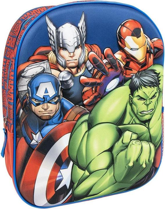 Produktbild Schulrucksack The Avengers Blau 8 x 31 x 27 cm