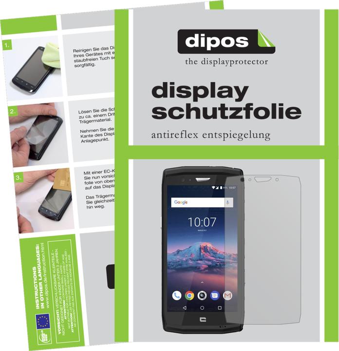 Produktbild Dipos Displayschutzfolie Antireflex (5 Stück, Crosscall Trekker-X4)