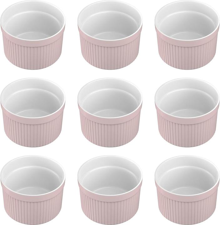 Produktbild Intirilife 6-teiliges Set Souffléformen Auflaufförmchen