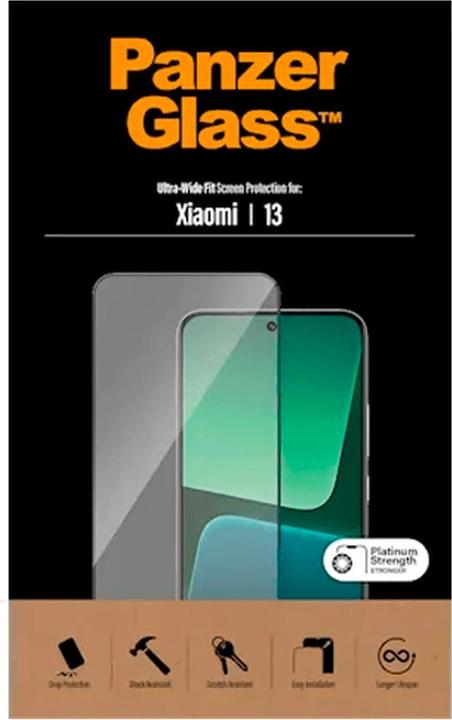 Produktbild PanzerGlass SP Xiaomi 13 UWF AB schwarz (1 Stück, Xiaomi 13)