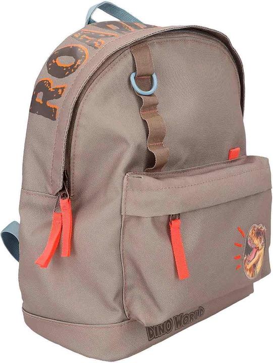 Actual product image Depesche Dino World Backpack Khaki Brown (412382)