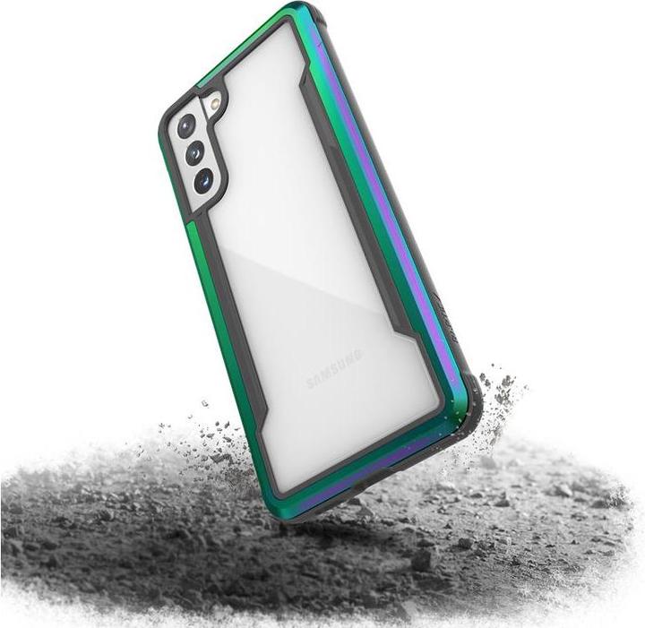 Immagine prodotto Puro DĖKLAS X-Doria Raptic Shield alluminiowe Samsung Galaxy S21+ (Protezione antimicrobica) (Samsung Galaxy S21+)