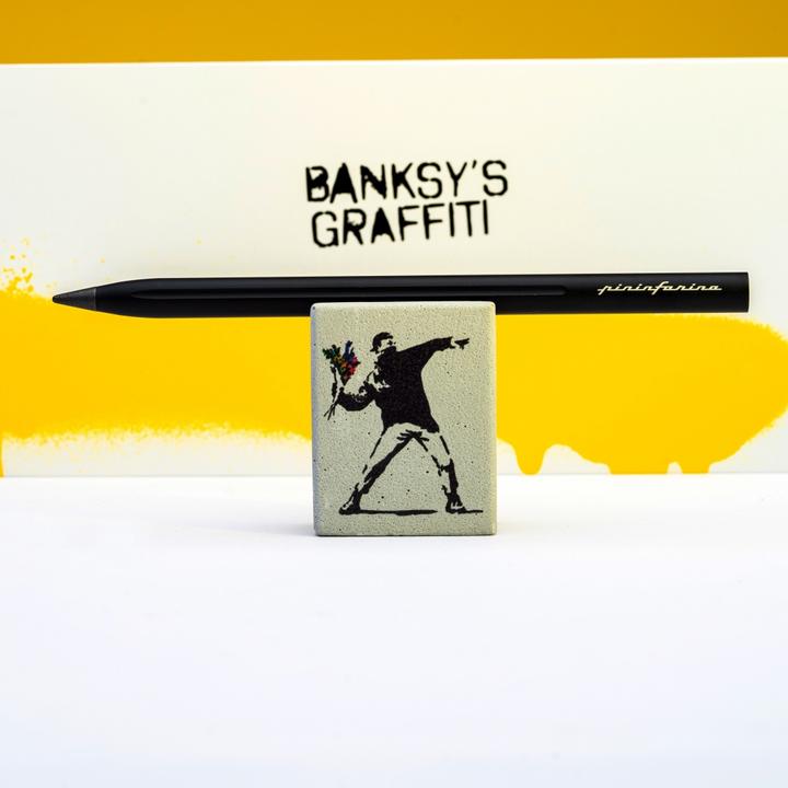 Produktbild Pininfarina Notizbuch Banksy-Kollektion – Flower