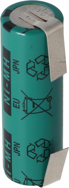 Actual product image FDK Battery 4/5AA solder tabs U-shape, industrial version Flattop (1 pcs., 1100 mAh, Chargers without battery)