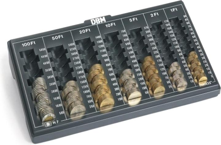 Actual product image Inkiess Cash register Maxicoin H 7 (Hungary) graphite black