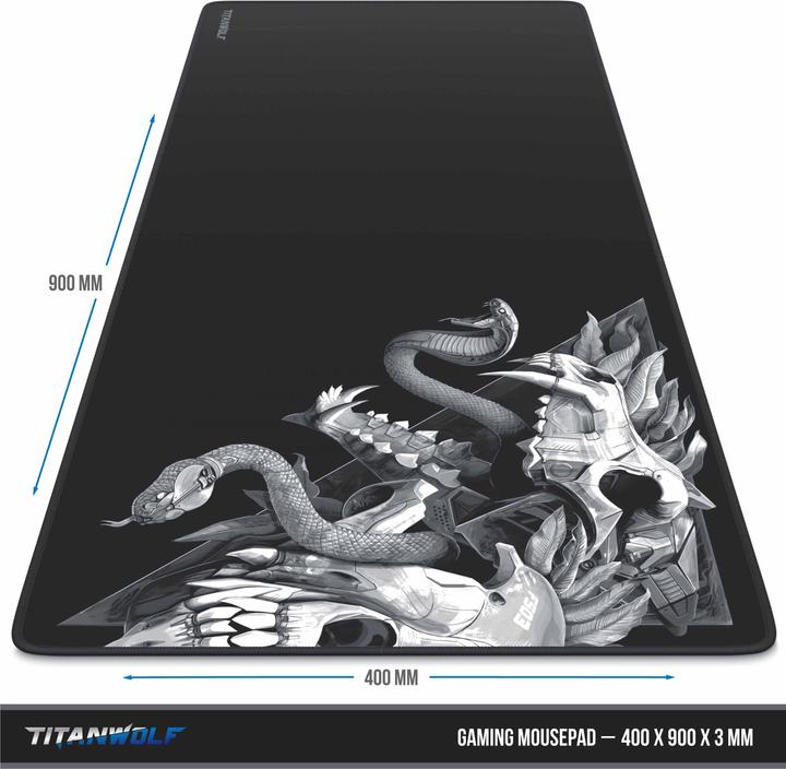 Actual product image Titanwolf Gaming Mauspad