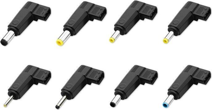 Actual product image Qoltec Universelles Laptop-Netzteil 30W 8 Stecker (30 W)