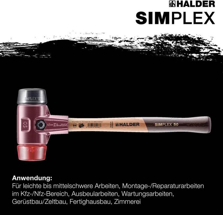 Immagine prodotto Halder Mazzetta Simplex a faccia morbida (345 g)