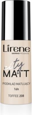 Lirene City Matt Matte And Smoothing Foundation For The Face 208 Toffee 30Ml