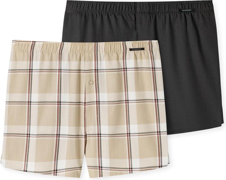 Navy, Beige, Brown