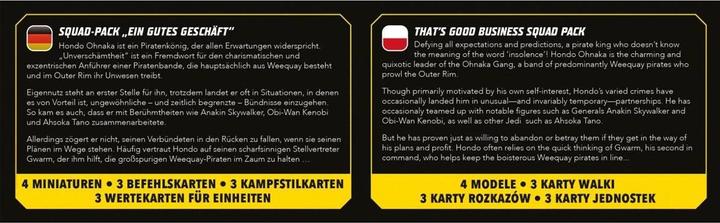 Produktbild Atomic Mass Games AMGD1025 - Star Wars: Shatterpoint - Thats Good Business Squad Pack (Squad-Pack Ein gute (Deutsch)