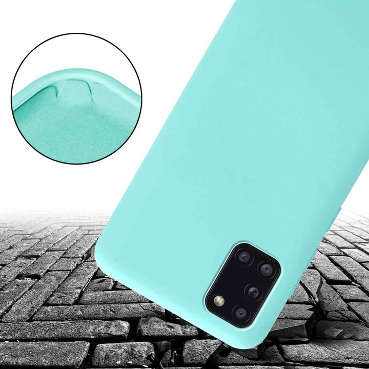 Actual product image Cadorabo TPU Cover Mobile Phone Chain Liquid (Samsung Galaxy A31)