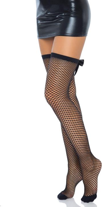 Actual product image Leg Avenue Arch Back Seam Thigh Height One Size (One size)
