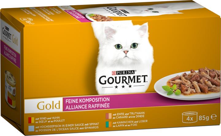 Image du produit Gourmet Compositions fines (Adulte, 4 pcs, 85 g)