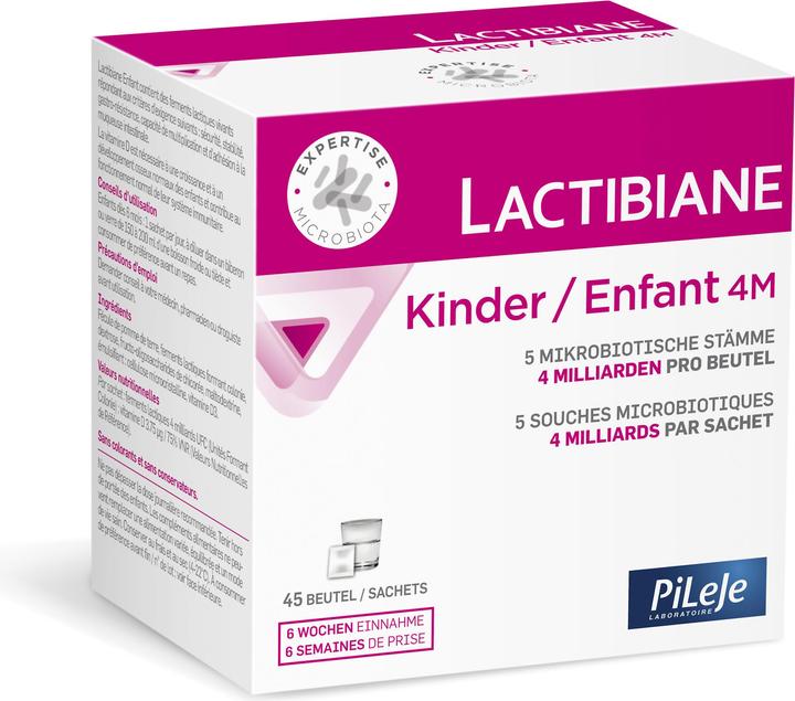Lactibiane Kinder 4M (45 Stück, Beutel, 109 g)
