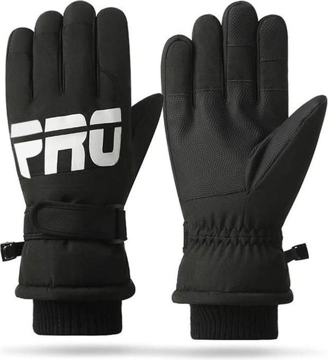Produktbild Techsuit - Touchscreen Gloves Pro (OG104) - for Ski, Waterproof, Size L - Black (L)